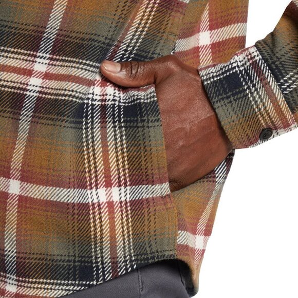 Orvis Mens Flannel Shirt Multi Plaid 100% Cotton Outdoor Warm Thick Woodsman - Picture 5 of 11